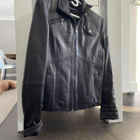 Ladies leather jacket Ocean West - Picture 2 of 3